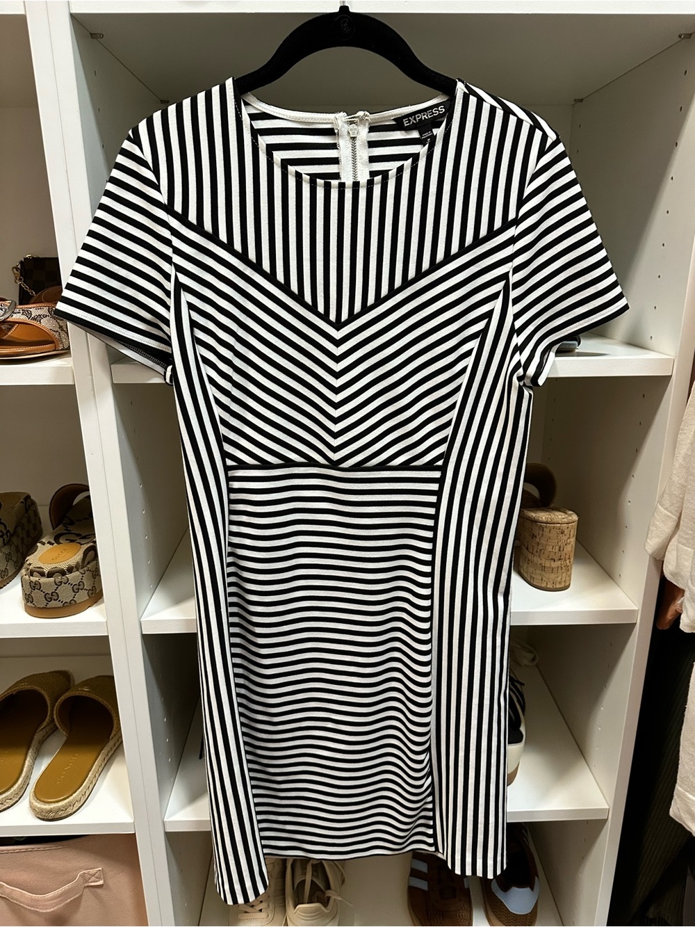 Express Body-Con Striped Minidress size M
Excellent condition